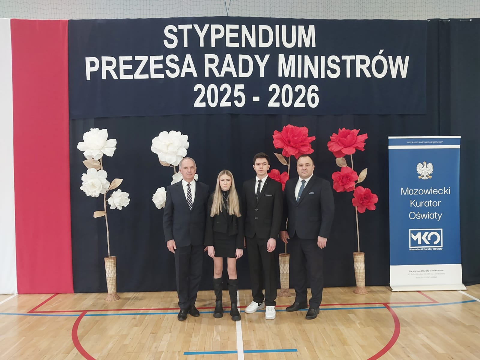 Uroczystość wręczenia stypendiów Prezesa Rady Ministrów na rok szkolny 2025/2026 