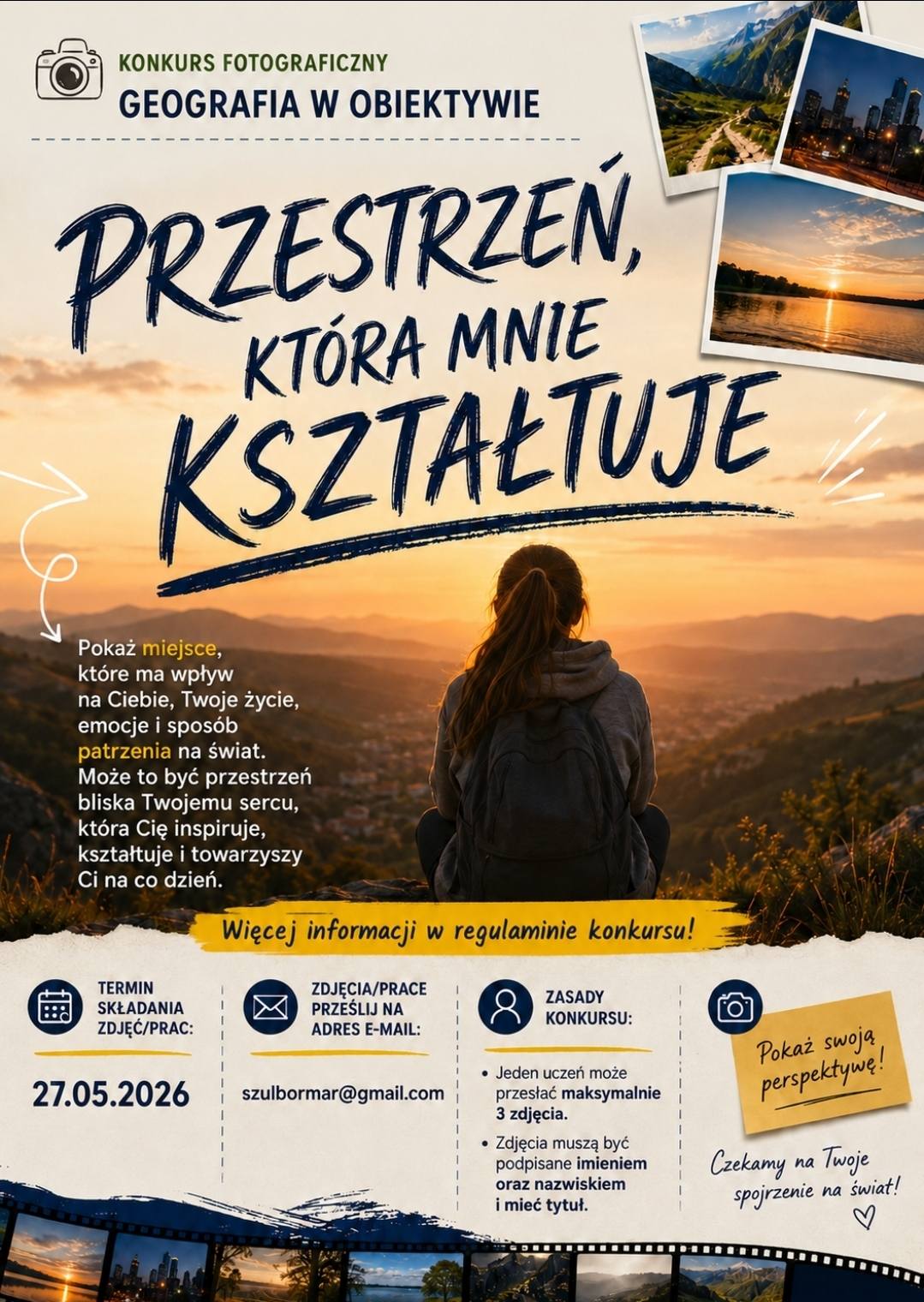 Konkurs pt. \"Przestrzeń, która mnie kształtuje\"